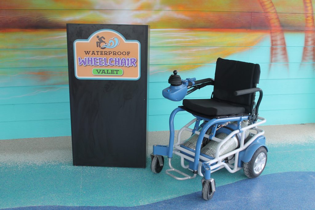 Wheelchair valet area
