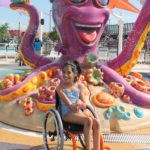Girl in Wheelchair at Rainbow Reef